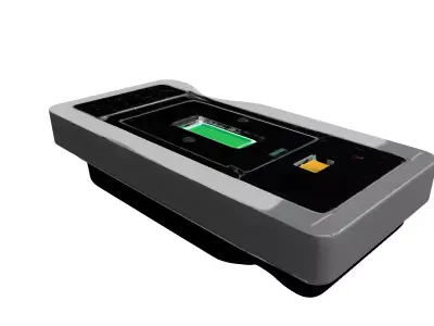 SciFi Handheld Electronic Device Low-poly 3D model