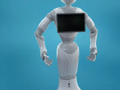 Pepper Robot 3D model