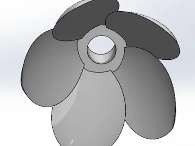 Hanging light inspired from a flower 3D print model