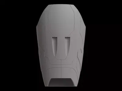 Ironman Mk42 43 forearm CAD model 3D model