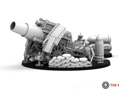 Exalted Scions - Heavy Fire Team 3D print model