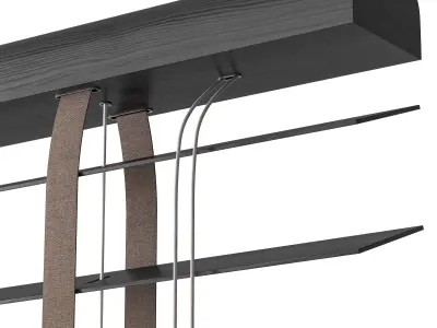 Wooden Blinds Set 30 3D model