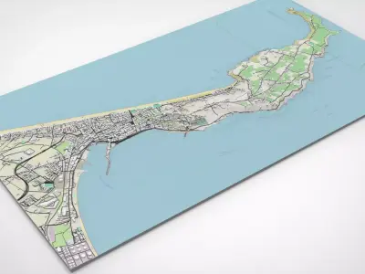Cityscape Milazzo Italy 3D model