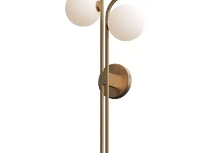 Clint Globe Sconce - 2 Light 3D model
