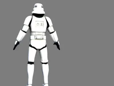 Star Wars stormtrooperflac 3D model