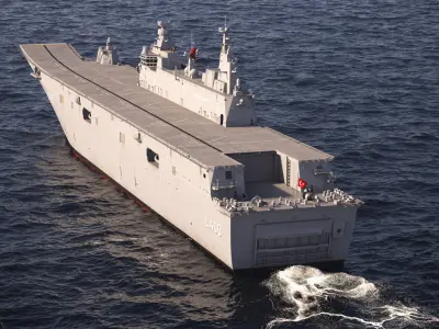  TCG Anadolu L400 Rigged for Maya 