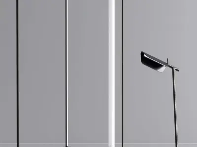 Tall Tree Floor Lamp Collection 3D model