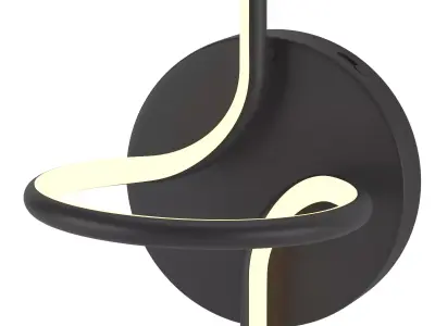 Artika Swirl Low-poly 3D model