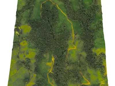 Villa Hortensia Farm RGB - 2b 3D model