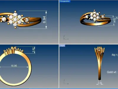 Ring - 1572 3D print model