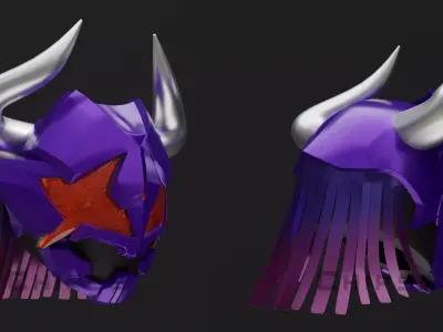 kamen rider Buffa Helmet  3D model