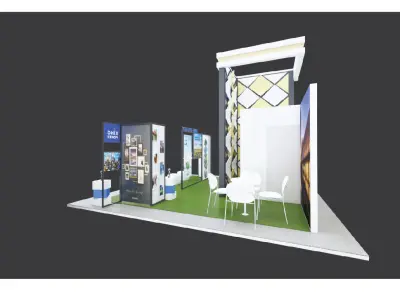 Kingpower Booth 3D model