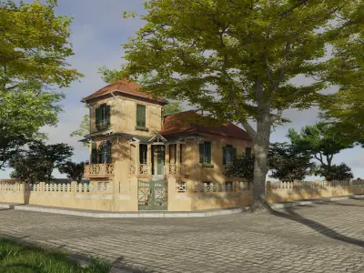 Old Country House 3D model