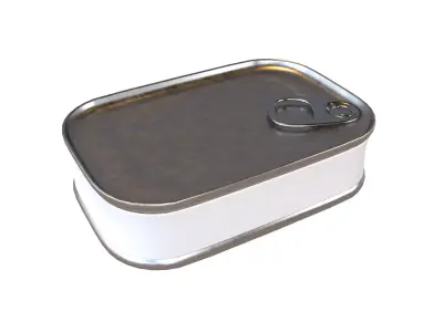 Canned Food v3 001 Low-poly 3D model