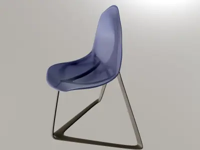 Opaque Lounge Chair 3D model