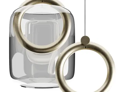 Ozzio Italia SOLE Hanging lamp 3D model