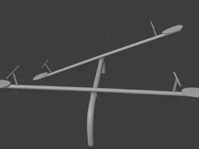 seesaw double 3D model