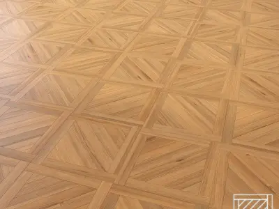 Parquet - Laminate - Wooden floor Low-poly 3D model 13