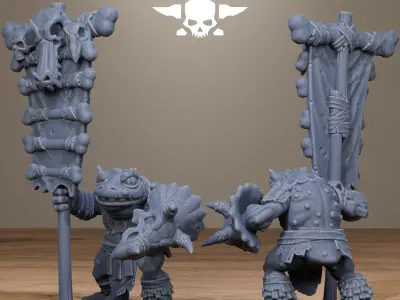 Bogkin Heavies 3D print model