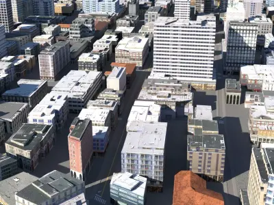 City 125 Low-poly 3D model