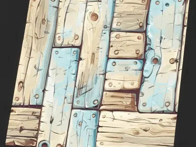 Stylized Wood Seamless Texture  Texture