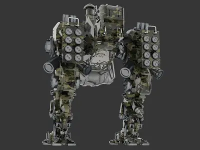 Heavy Mech 3D model