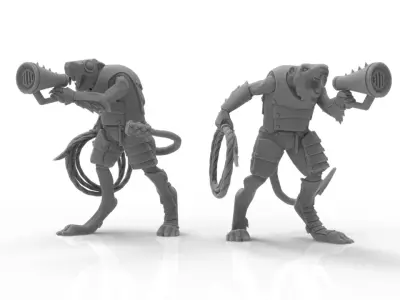 Cheese Stealer Cult - Slave Overseer 3D print model