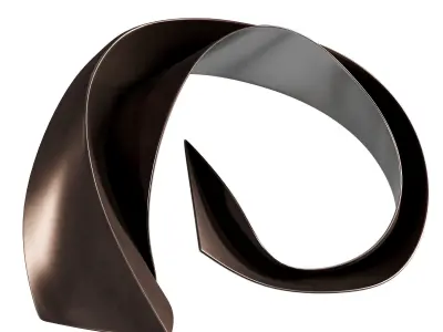 Ocean Wave Sculpture 3D model