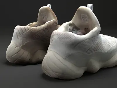 YEEZY 500 Desert Rat Kanye West  Streetwear 3D model