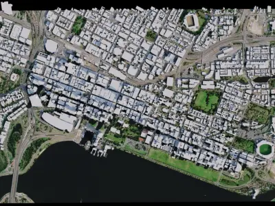 Perth - Australia 3D model