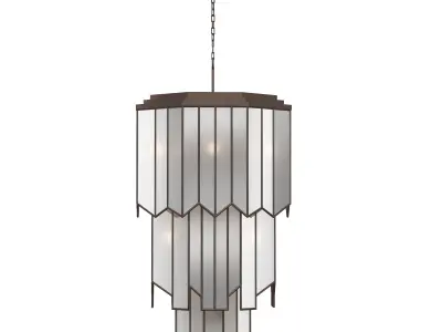 Lobby Chandelier En 3D model