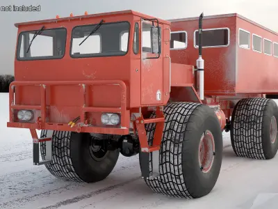  Antarctica Truck Rigged 