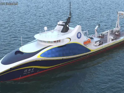  Underwater and Flying UAV on board Zhu Hai Yun Ship 