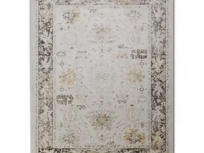 Basel BOS Area Rug Low-poly 3D model