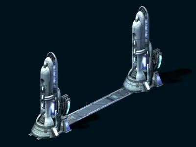 Space - Guard 02 3D model