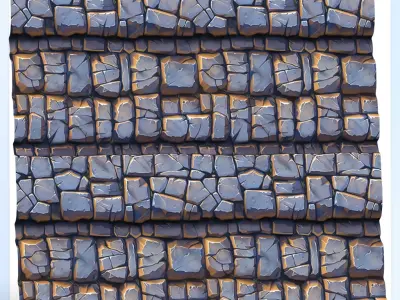 Stylized Wall Seamless Texture Texture 2