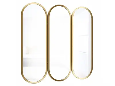 Mirror in a metal frame GZ-M1068 3D model