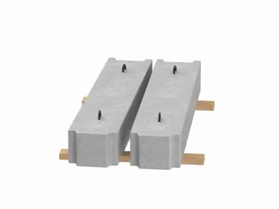 Concrete Blocks 3D model get