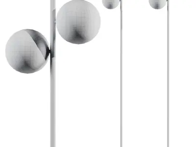 Il Fanale Molecola Floor Lamp 3D model