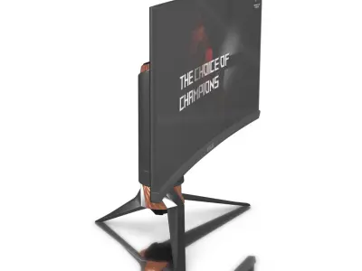 Asus ROG PG348Q for Element 3D 3D model