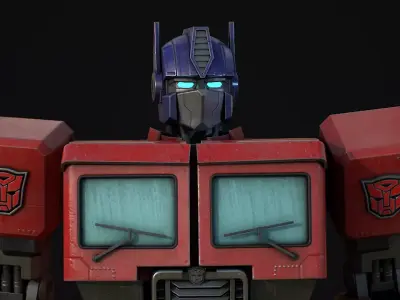 Optimus Prime Low-poly 3D model