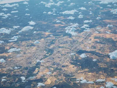 Yulinshi China City Landscape 3D Model 3D model