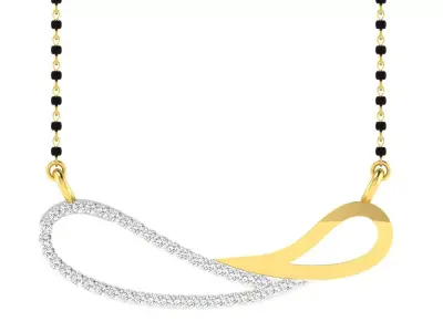 Women Necklace 3dm STL FBX OBJ Render Details 3D print model 3