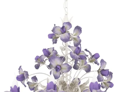 Iris Chandelier by Napoleon 3D model