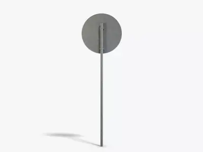 Arrow Sign Low-poly 3D model