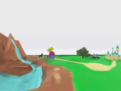 Village  3D model