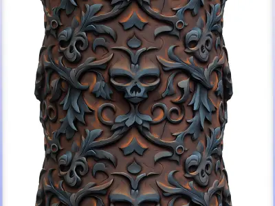 Stylized Ornaments Seamless Texture Texture