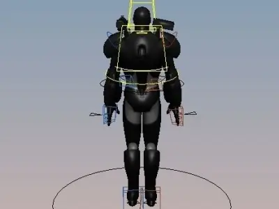 War Machine Mordern  Low-poly 3D model