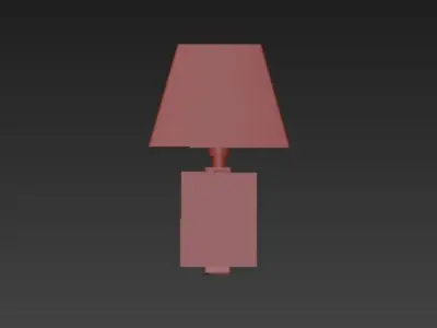 Quartz 1 Light Sconce 3D model