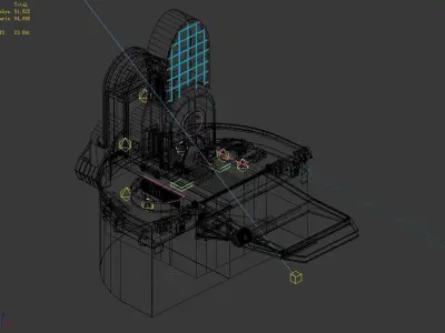Science Fiction - Church 01 3D model